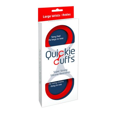 Quickie Cuffs Red (Large) (case qty: 12)