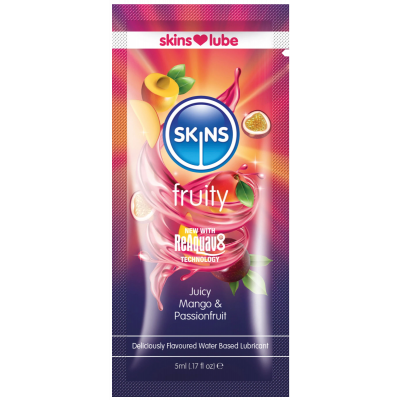 Skins Mango & Passionfruit Water Based Lubricant - 5ml Foil