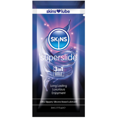 Skins Super Slide Silicone Based Lubricant - 5ml Foil